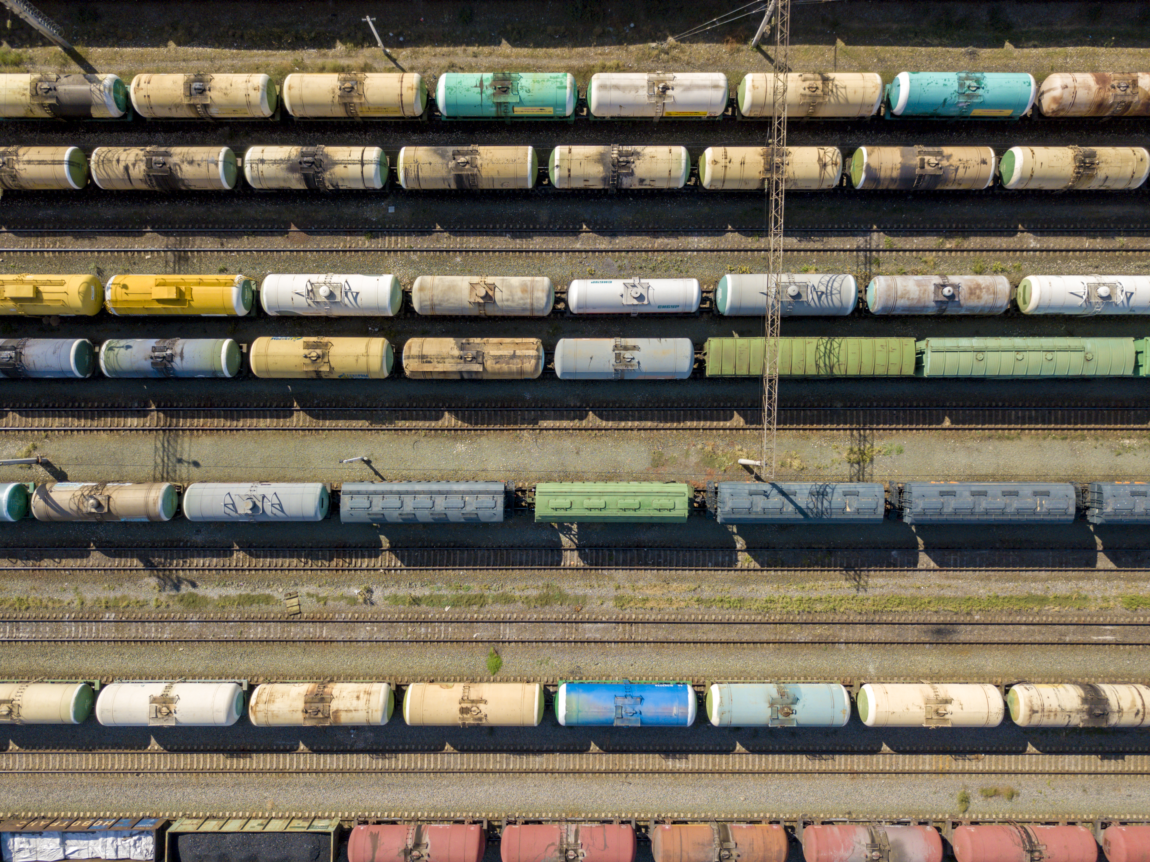 High Above Top View Of Cargo Train Carriage Textur 2025 01 27 00 19 14 Utc