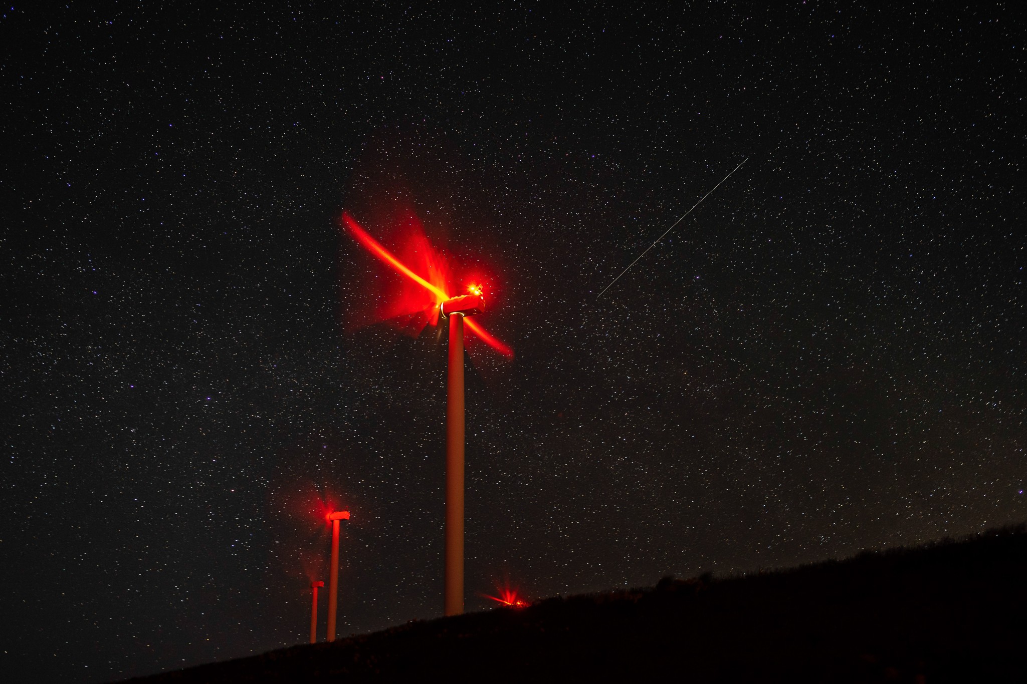 Sustainable Resources Eerie Multiple Exposure Green Energy Unusual Landscape Wind Energy T20 Jjzvjr