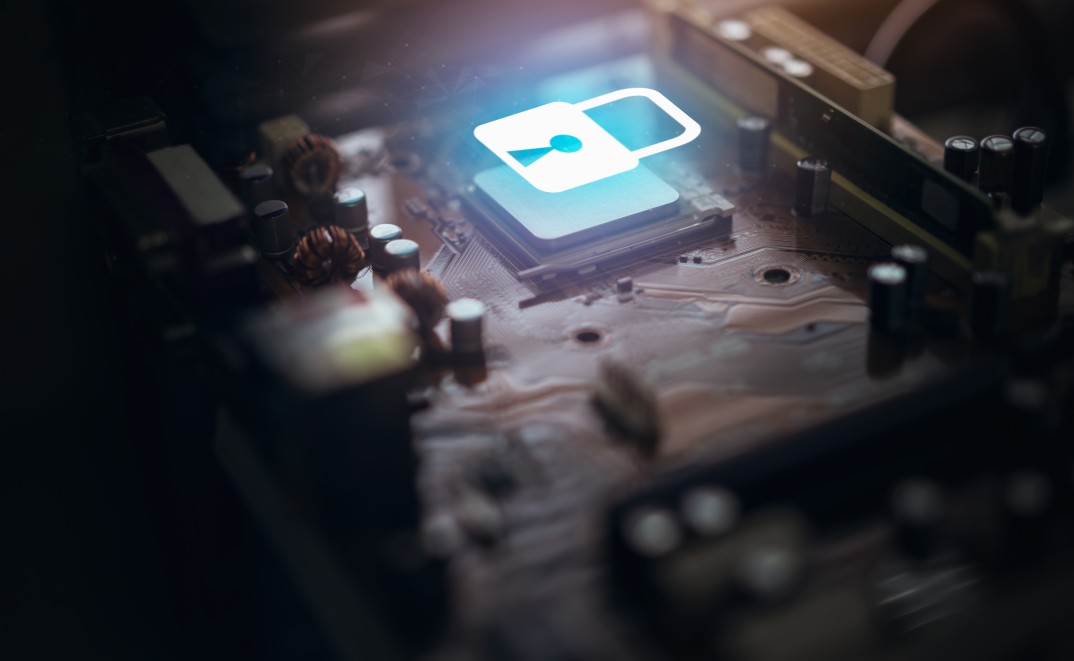 Icon Key Lock Network Connection On Motherboard Socket Cyber Security Of Network Innovation T20 7Lavjj