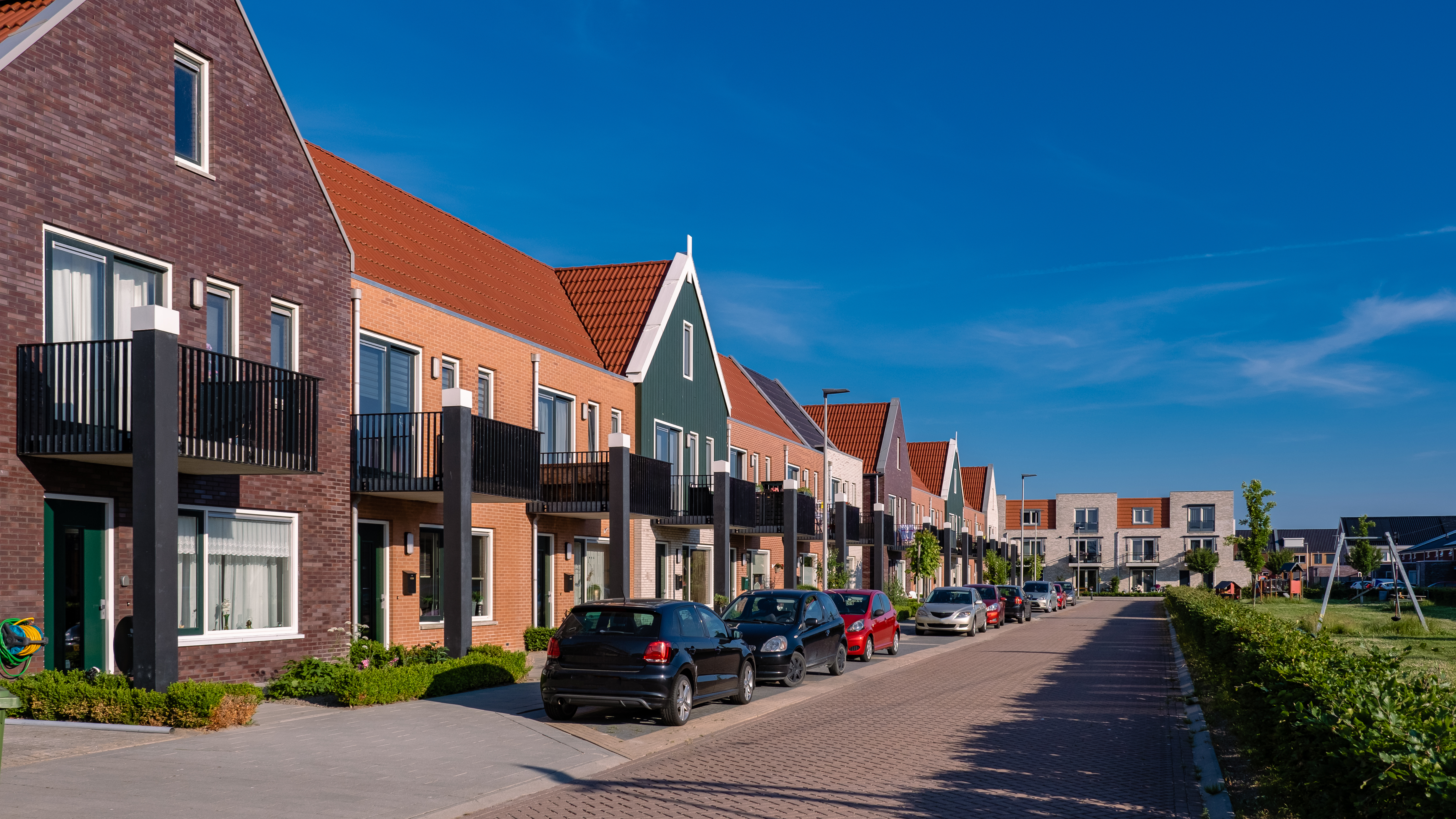 Dutch Suburban Area With Modern Family Houses New 2025 01 08 20 42 34 Utc