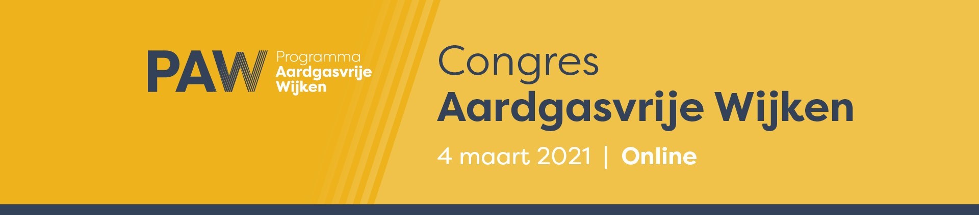 Aardgas Vrije Weken Congres